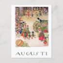 Recherche de août cartes postales Vintage