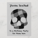 Recherche de crâne punk invitations Mignon