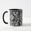 Recherche de dentelle noire tasses Blanc