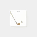 Recherche de golf post its Coach