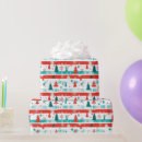 Recherche de rayures rouges et vertes papier cadeau Papier d'emballage de noël