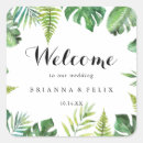 Recherche de palmier vert autocollants Bride