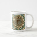 Recherche de crème verte tasses Fleur