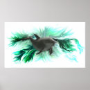 Recherche de grün posters Blau