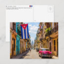 Recherche de havane cuba cartes postales Drapeau cubain