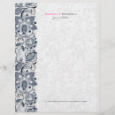 Zoek naar zwarte witte bloemen briefpapier Vintage