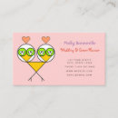 Zoek naar matchmaker visitekaartjes Trouwplanner