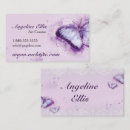 Recherche de papillon pourpre cartes visite Lavande