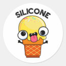 Recherche de silicone autocollants Crème glacée