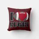 Recherche de rugby coussins Football