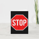 Zoek naar stop kaarten Teken