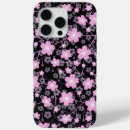 Recherche de cerise fleur iphone coques Noir