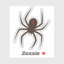 Recherche de araignée de veuve noire autocollants Halloween