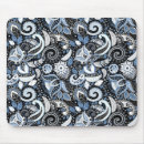 Recherche de motif bleu tapis souris Fleurs
