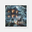 Recherche de pierres tombales serviettes Halloween