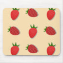 Recherche de motif fraise tapis souris Fruit