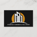 Recherche de immobiliers commerciaux cartes visite Moderne