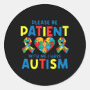 Recherche de patient autocollants Asperger