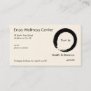 Recherche de symbole de zen cartes visite Enso