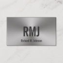 Recherche de deux cartes visite Initiales