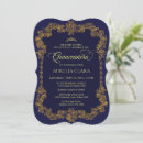 Recherche de quinceanera bleu marine invitations Mis quince