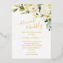 Recherche de brunch de champagne invitations Feuille d'or
