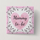 Recherche de mom to be badges Baby