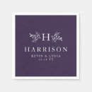 Zoek naar pruimen servetten Huwelijksreceptie