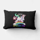 Recherche de conception de licorne coussins Coloré