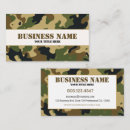 Recherche de motif camouflage cartes visite Chasseur
