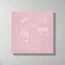 Recherche de girly impressions sur toile Rose