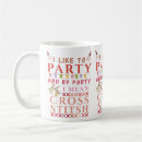 Recherche de point de croix tasses Broderie