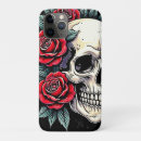 Recherche de style de tatouage iphone coques Crâne