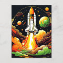 Recherche de fusées cartes postales Navire fusée