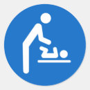 Recherche de toilettes autocollants Symbole
