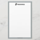 Recherche de fier papier lettre Conception noire empilée usmc