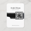 Recherche de film noir cartes visite Minimaliste