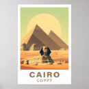 Zoek naar egypte kunst Retro reisposter