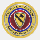 Recherche de cavalerie autocollants 1re division de cavalerie
