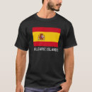 Recherche de drapeau espagne tshirts Îles