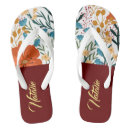 Recherche de floral tongs Orange