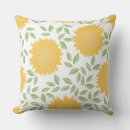 Recherche de motif tournesol coussins Rustique