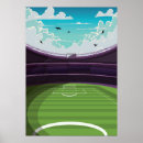 Zoek naar vintage voetbal posters Stadion