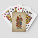 Recherche de vieux jeux de cartes Rouge