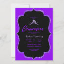 Zoek naar zwarte quinceanera uitnodigingen Daughter