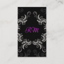 Recherche de conception vintage cartes visite Rétro