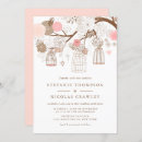 Zoek naar pink floral invitations Roze
