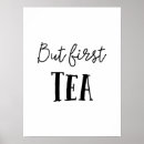 Zoek naar thee posters Typografie