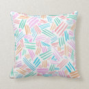 Recherche de motif pastel coussins Lignes