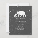 Recherche de ours gris invitations Bébé